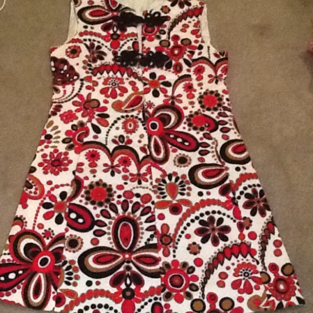 - Jeunesse  Cotton Print A LINE Pretty Dress